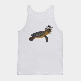 Cowboy turtle Tank Top